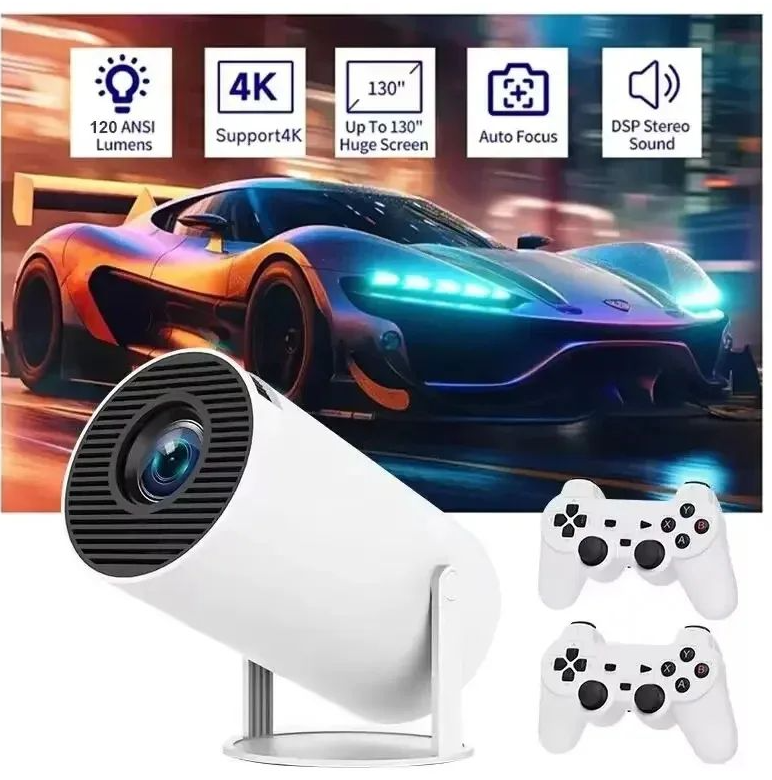 Game Projector 2 en 1: ¡Cine + Consola Listo para Usar!
