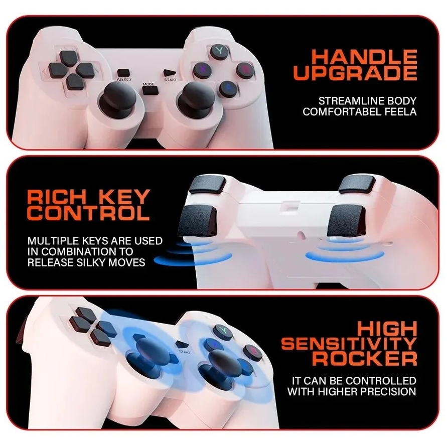 Game Projector 2 en 1: ¡Cine + Consola Listo para Usar!